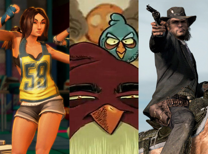 Dance Central, Angry Birds, Red Dead Redemption Dance Central, Angry Birds, Red Dead Redemption